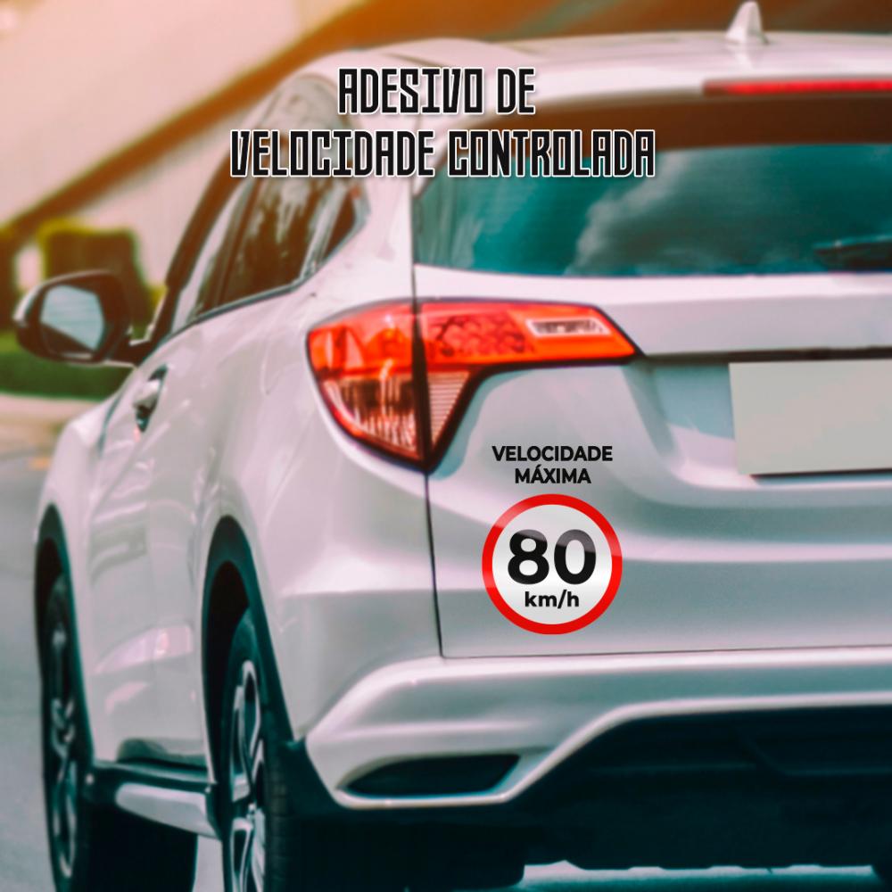 Adesivo De Velocidade Controlada Veículos Leves