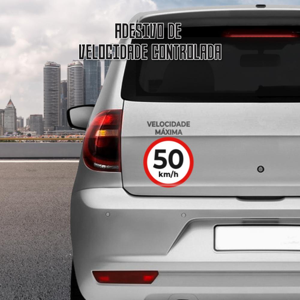 Adesivo De Velocidade Controlada Veículos Leves