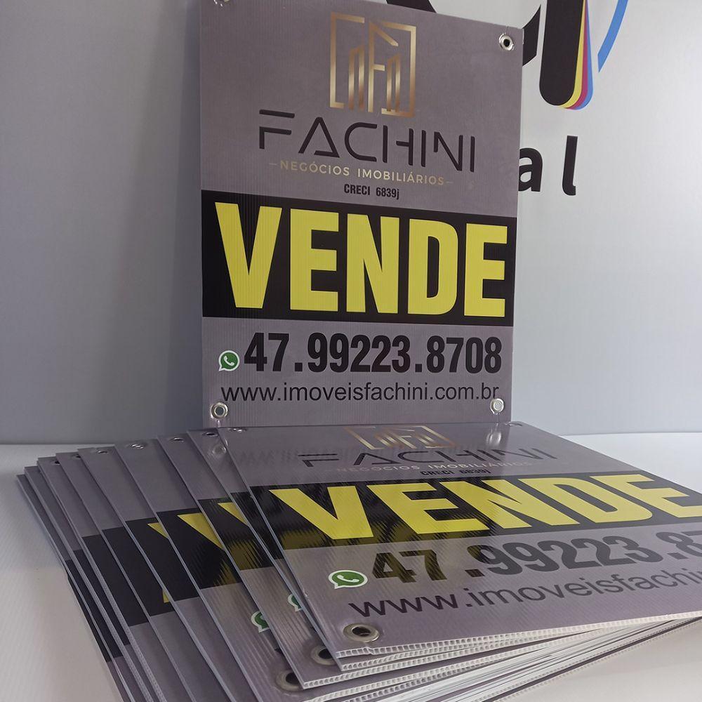 Kit Placas Imobiliárias 50X65 20 Un