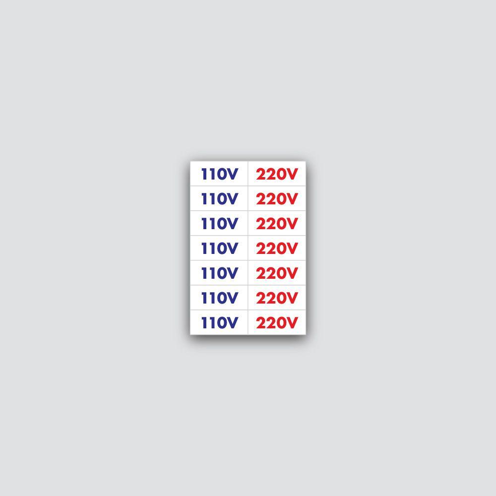 Placa De Voltagem 35X15Mm 14 Unidades