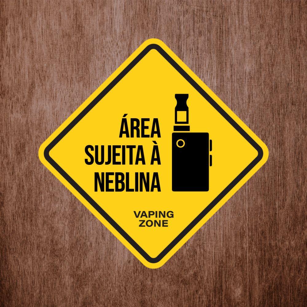 Placa Decorativa Vaping Zone 300X300Mm